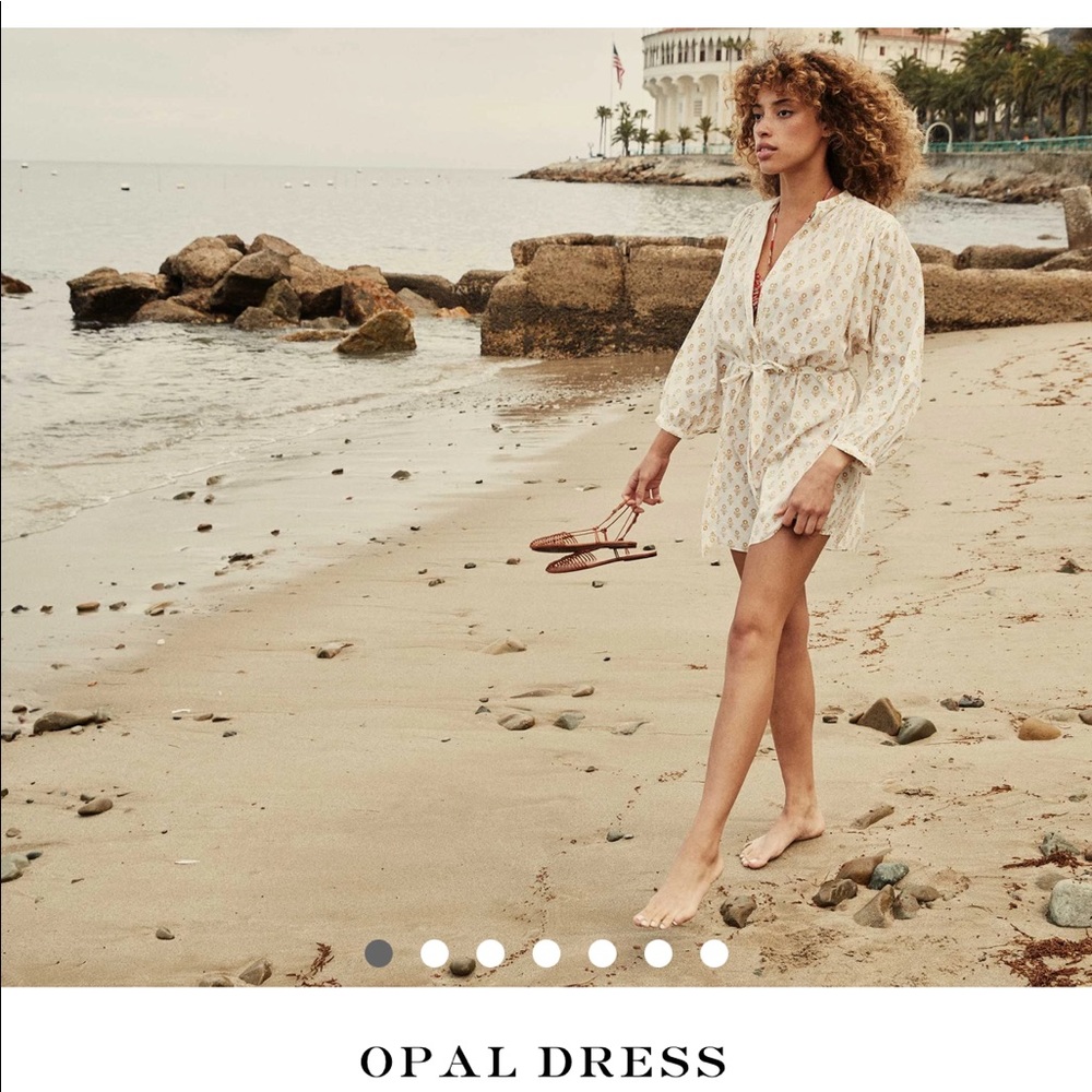 Doen Opal dress in Green Floral